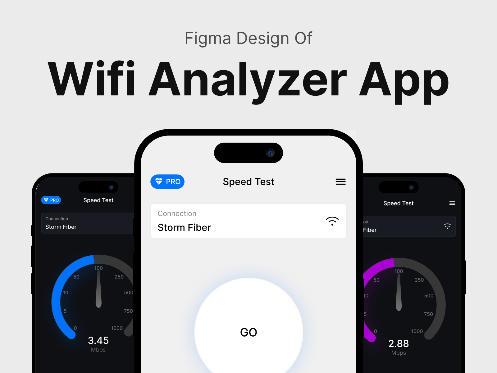 Wifi Analyzer App (Light & Dark) app design app figma app uiux dark theme dark theme app dribbble trending light app light theme ui ux wifi wifi analyzer wifi analyzer (light dark) wifi app