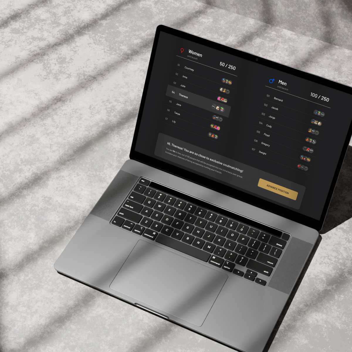 Soulmatch | Dating and social networking platform ai dark mode dating dating platform landing light mode list responsive ui ux web design web site