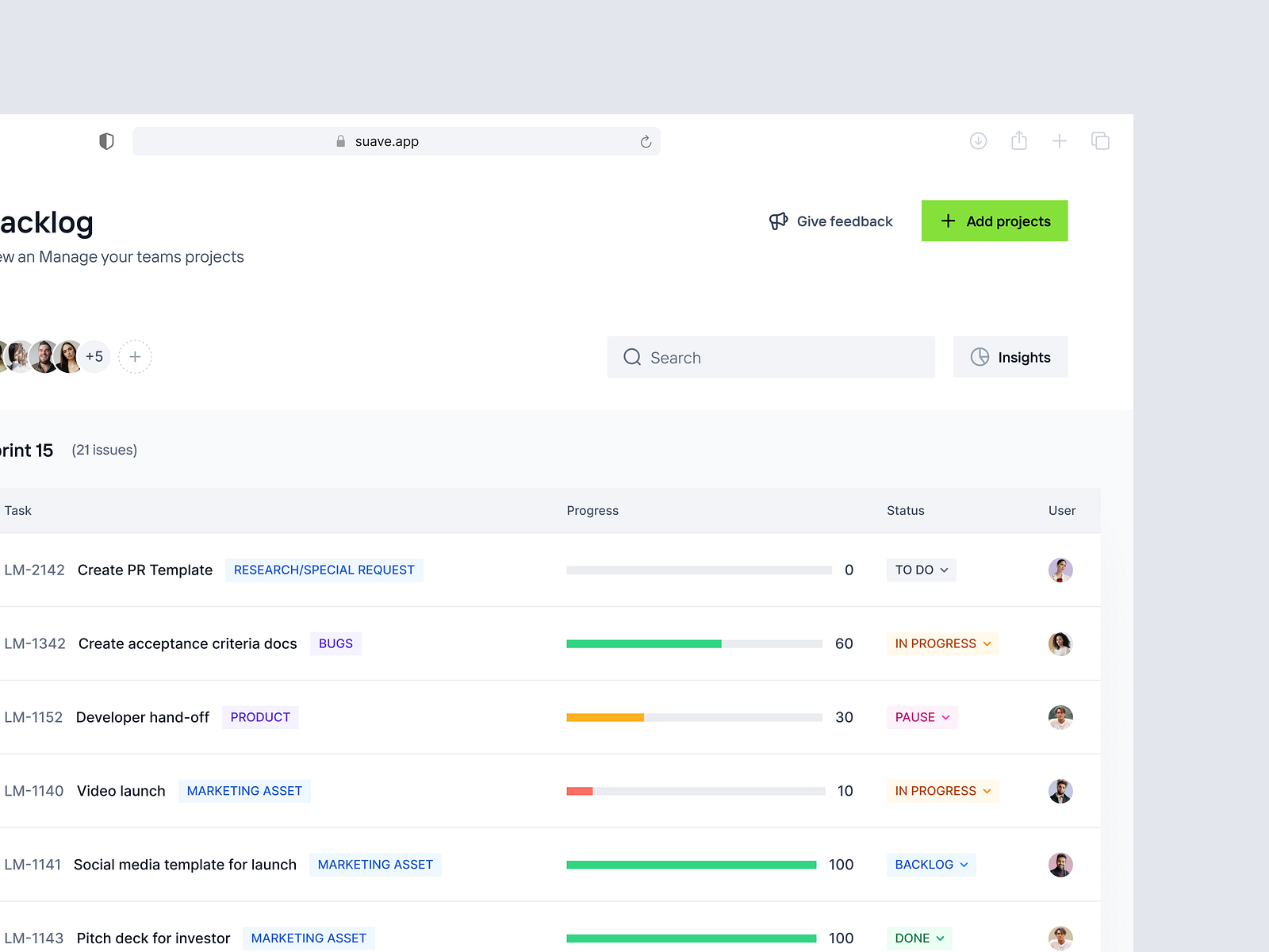 Suave Task Management App by Adeosun Abiola on Dribbble
