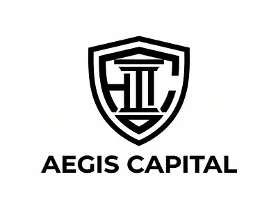Aegis Shield – Geometric Security Emblem branding illustration logo minimal vector