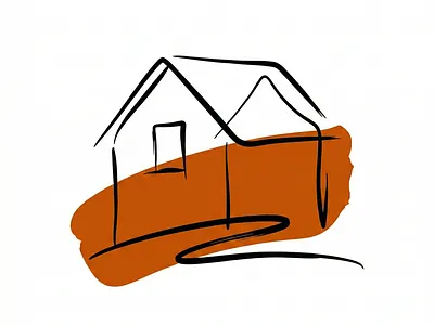 The Sketched Home – Organic Real Estate Concept brand identity branding clean design creative agency design design inspiration figma graphic design illustration logo logo design logo mark modern logo regius digital symbol vector visual identity