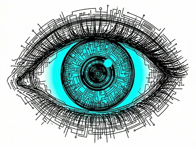 Digital Vision – Circuit Eye Identity brand identity branding clean design creative agency design inspiration figma graphic design illustration logo logo design logo mark modern logo regius digital symbol vector visual identity