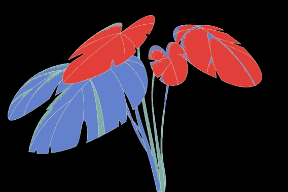 flower kielhs lunar rabbit after effects animation botanic flores flower lunar calendar organic