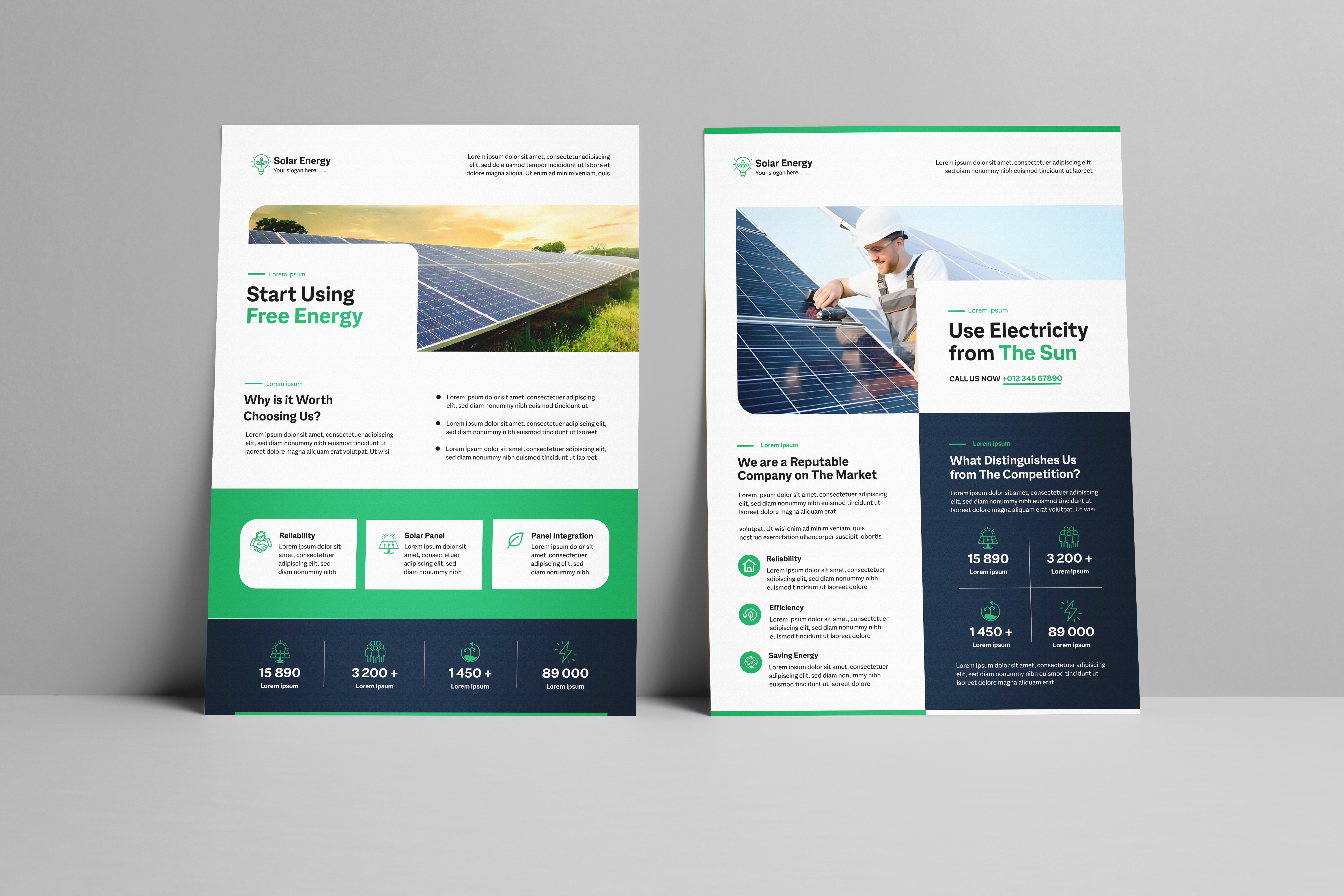 🌞 Solar Energy Flyer Design branding business flyer design corporate flyer design flyer flyer design graphic design illustration