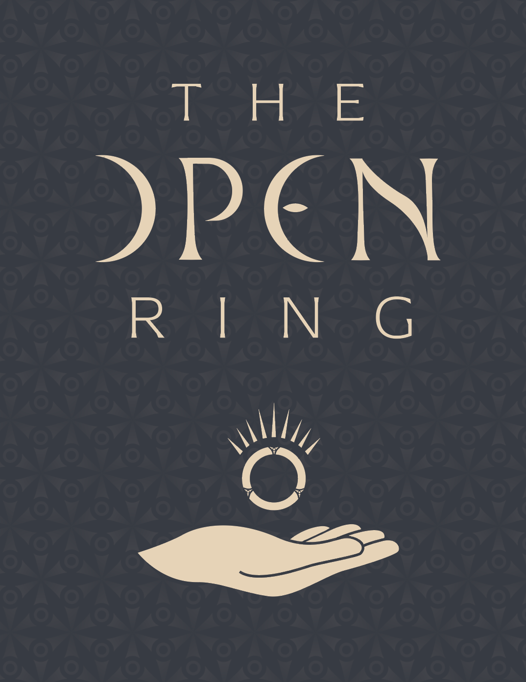 The Open Ring adobeillustrator art brand brand design branding dating design graphic design illustration lettering logo love open dating ring