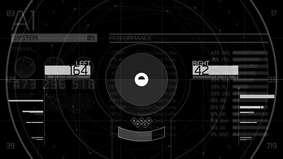 HUD Sci-Fi Concept Design 2018 futuristic graphic design hud scifi ui vector