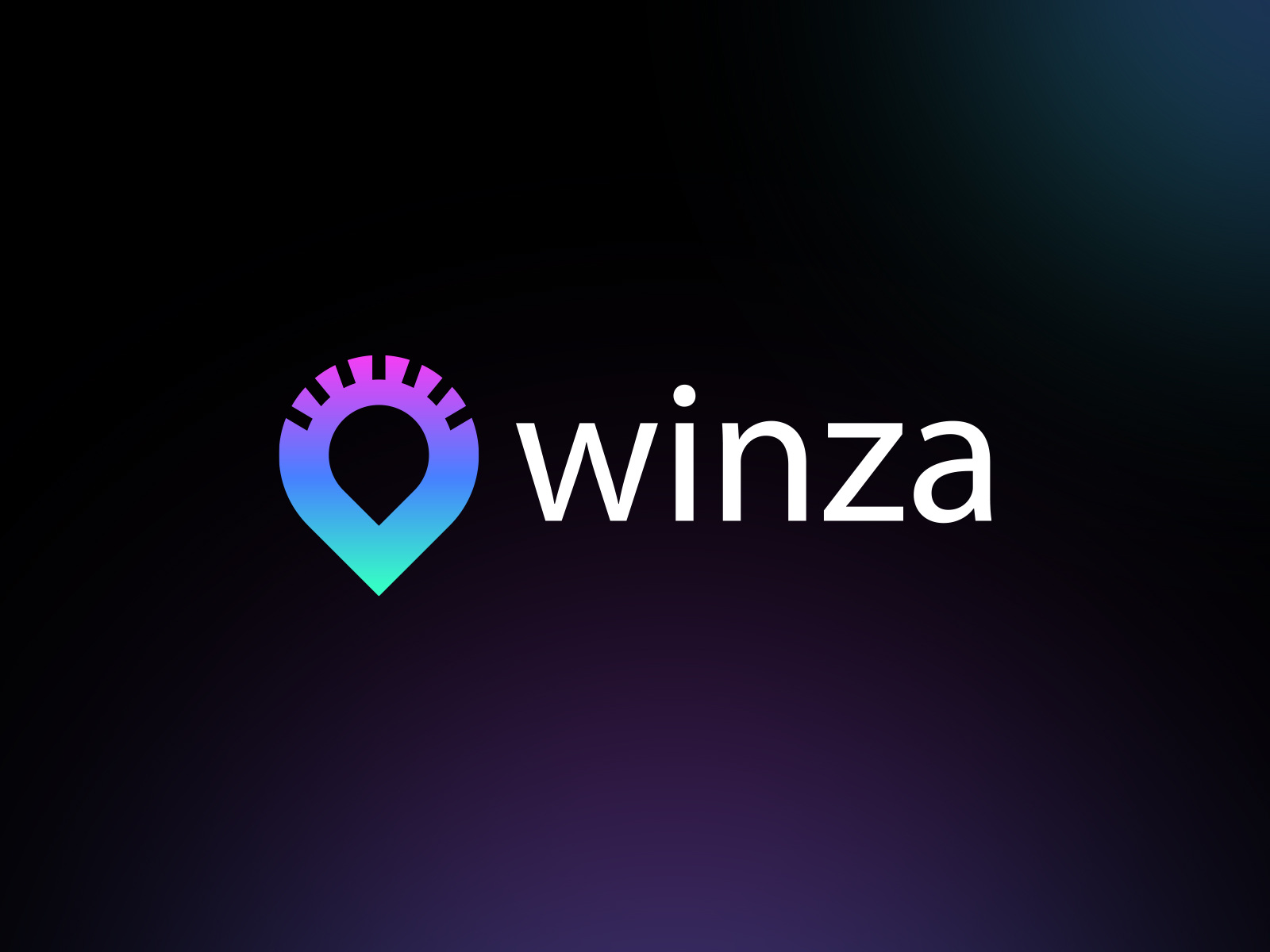 Location, Bright, Winza, branding creative logo design ecommerce letter logo logo logo design mappings minimalist log minimalist logo modern logo print simple logo vector logo