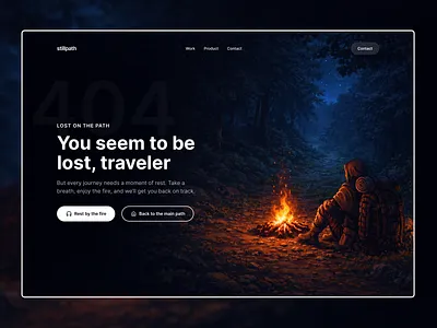 404 Page Design 404 404 page 404 page design design hero section landing page ui ui design ux ux design web design