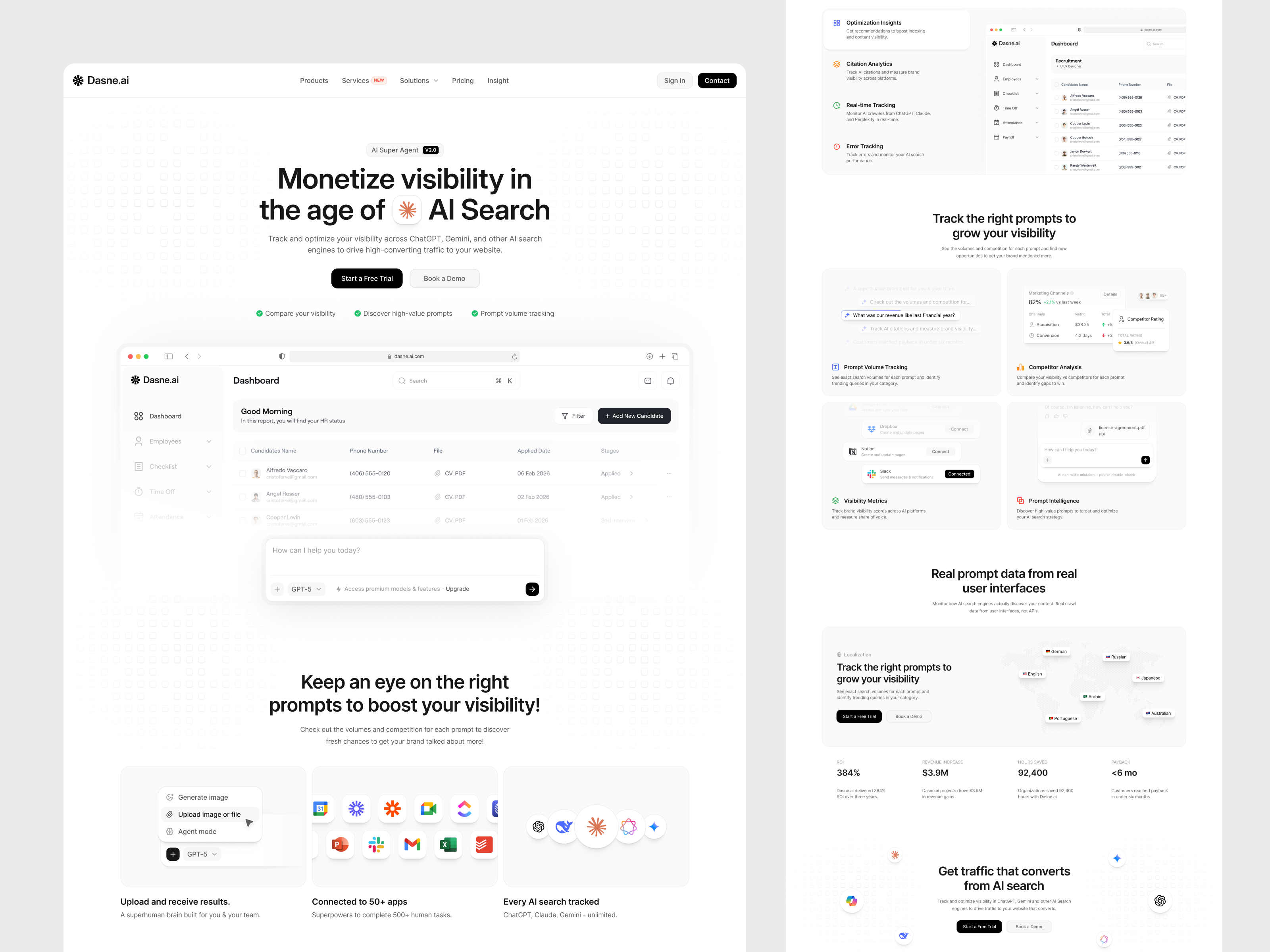 Example of Landing Page Design 