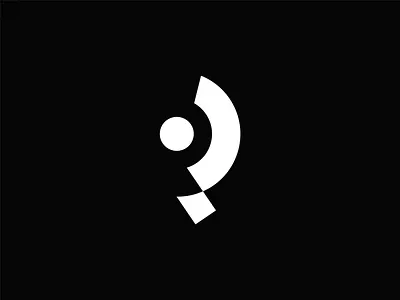 P + R Letter Logo - Minimal abstract logo brand mark clean logo design contemporary logo creative monogram dribbble logo flat logo geometric mark letter rp minimal branding modern identity negative space logo premium minimal rp logo rp monogram startup branding symbolic logo tech logo concept vector logo visual identity