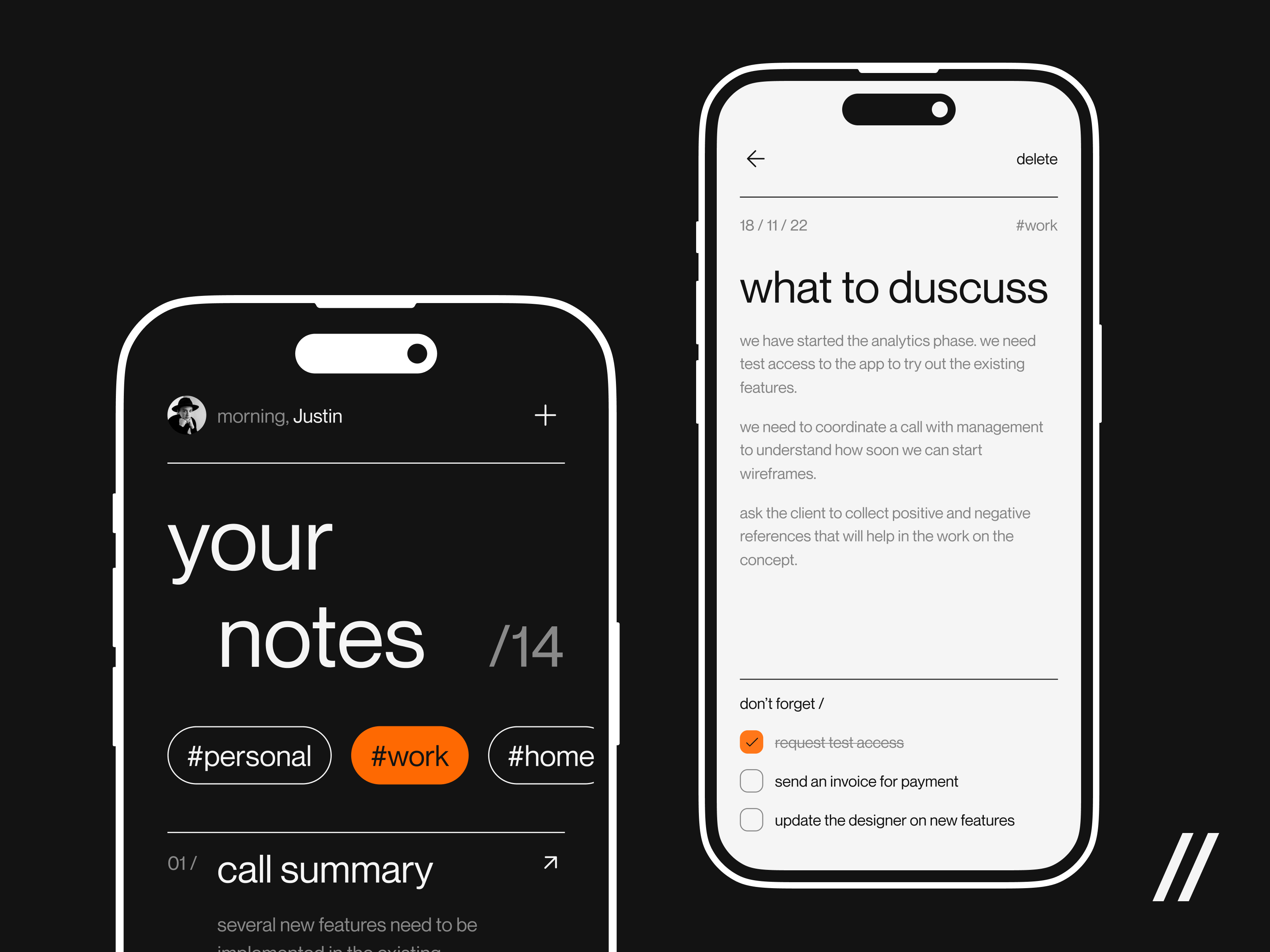 Notes Mobile IOS App by Purrweb UI/UX Agency on Dribbble