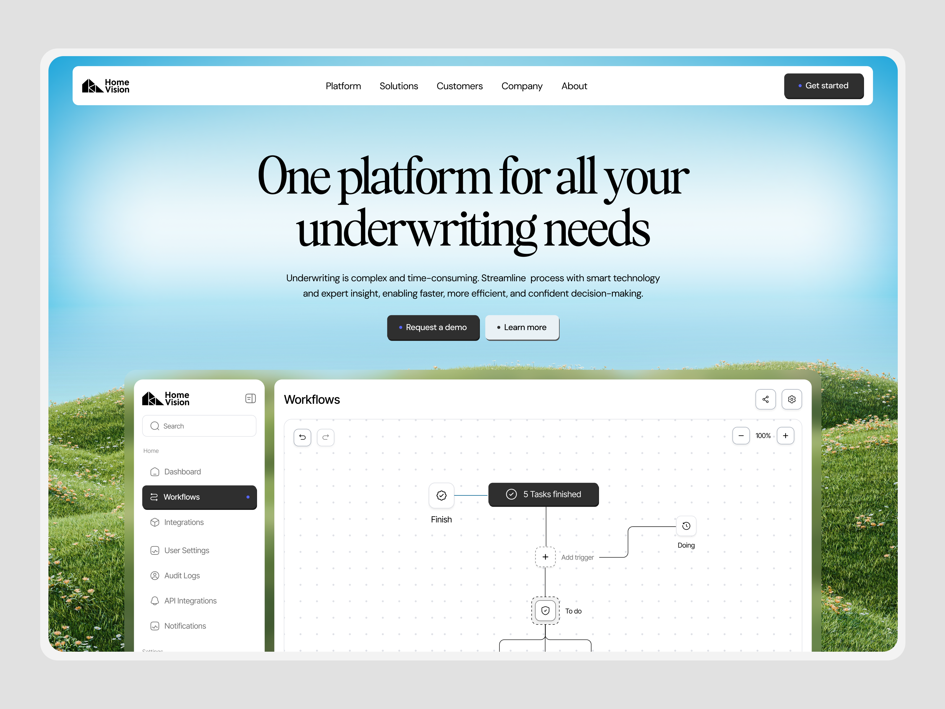 Example of Website UI Design (Concept + 5 Subpages)