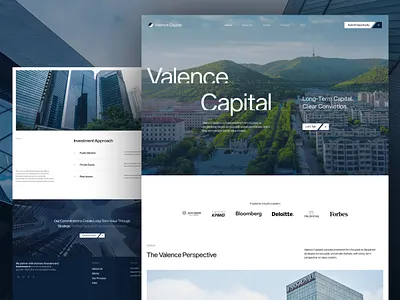 VC - Minimalist Clean Venture Capital Investor Website UI Design about us page branding clean website corporate website elegant finance finance website investment website investor investor website landing page luxury minimalist modern professional website ui venture capital web design website website design