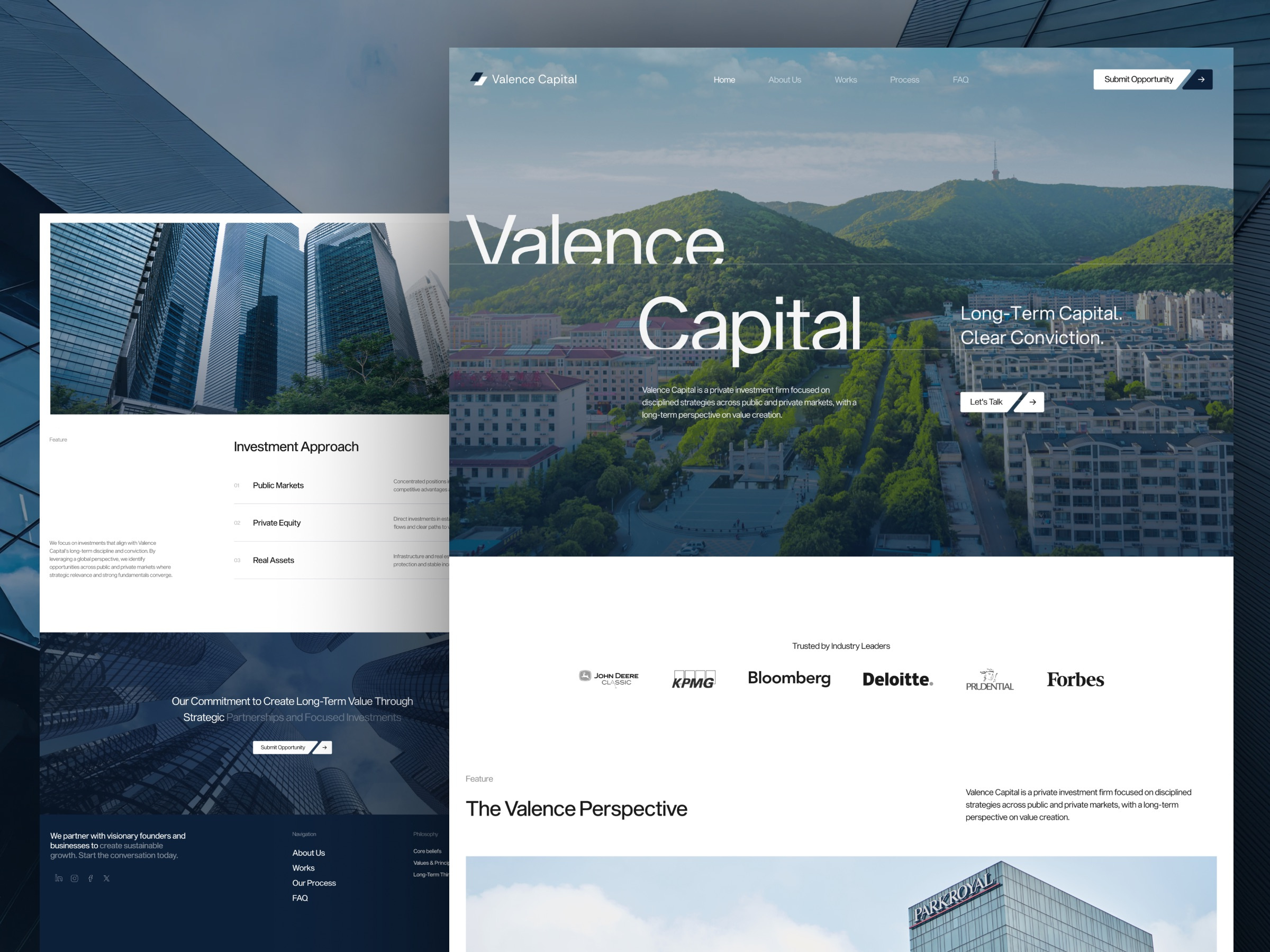 Example of Landing Page Design (1 Page)