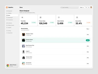 Sales Analytics Dashboard app dashboard design interface product service startup ui ux web web app website