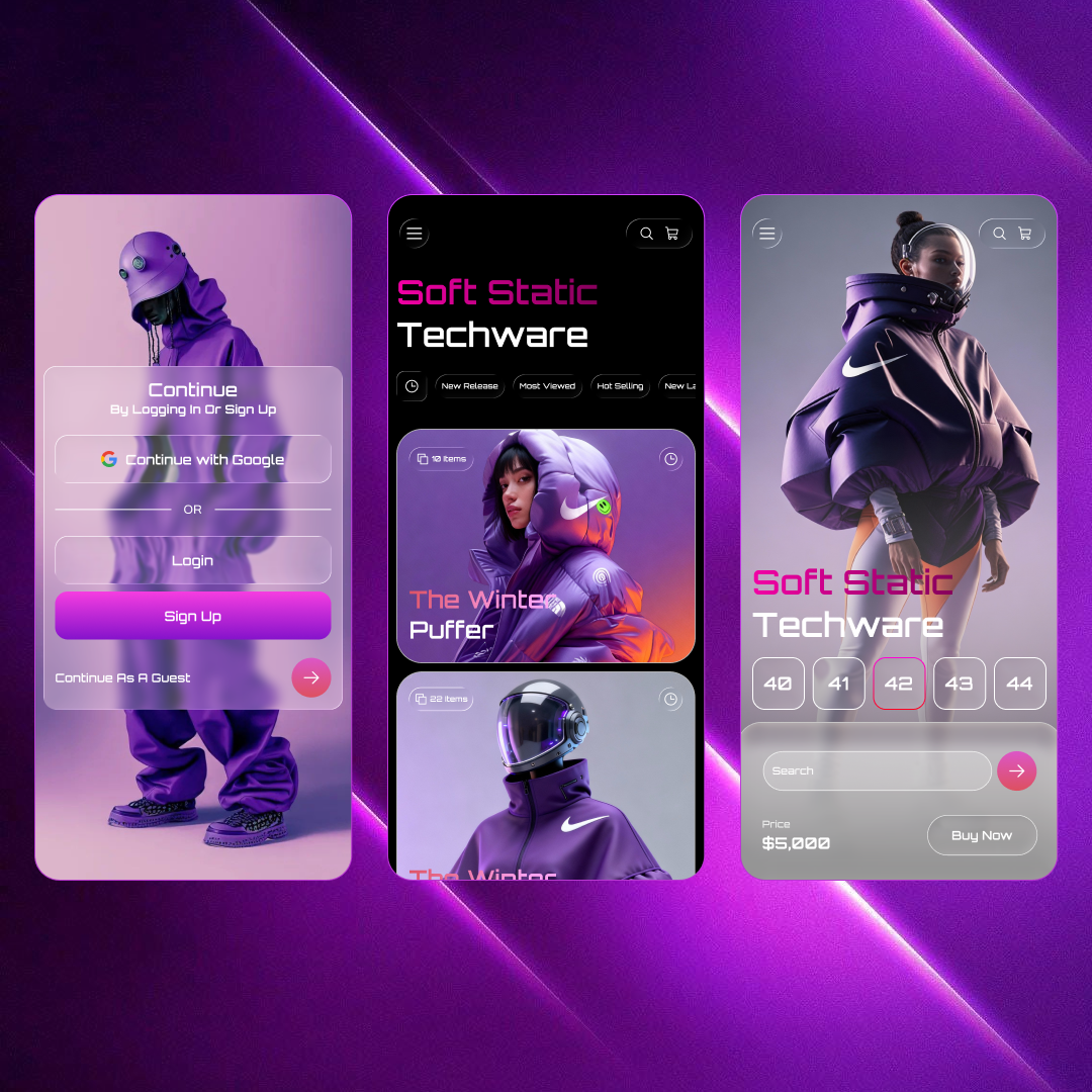 Soft Static Techware 3d animation branding graphic design logo motion graphics ui