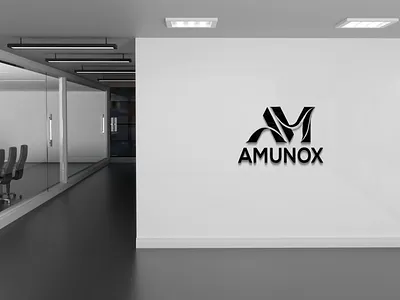 AM Logo Design 3d animation branding design graphic design illustration logo ui ux vector