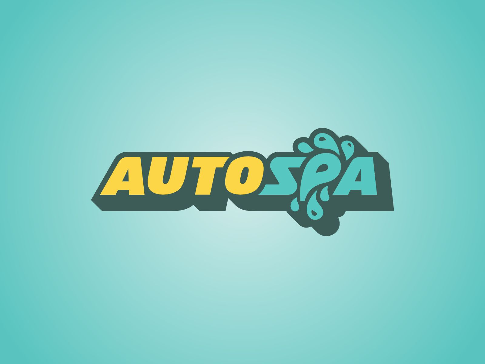 Auto Spa Logo Design branding branding design design graphic design illustration logo