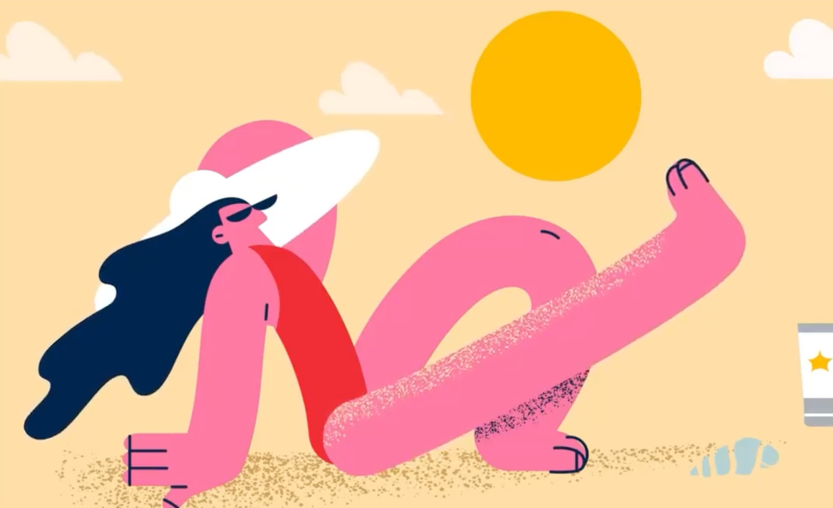 Example of Web & App Svg Lottie Animations