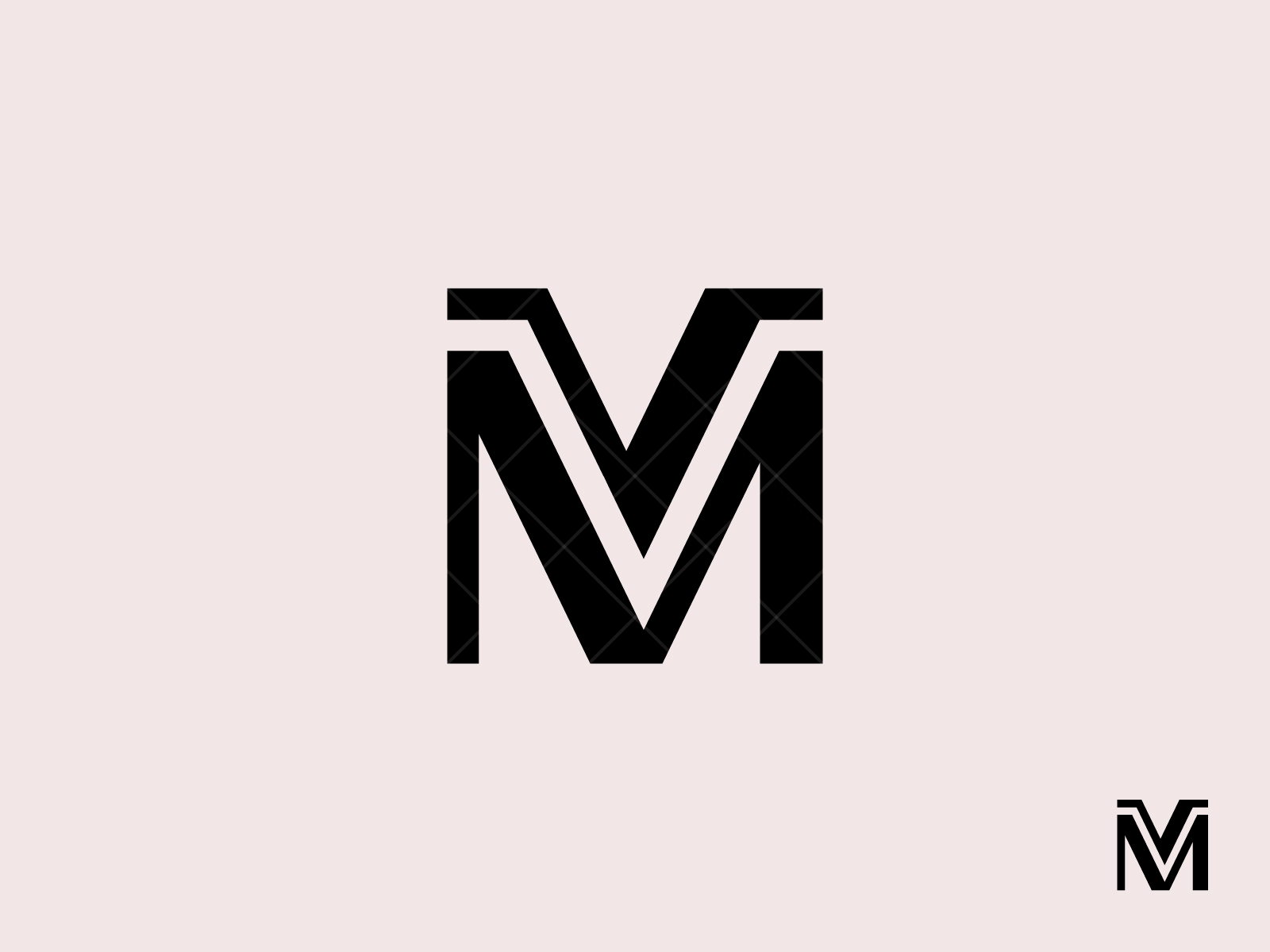 Abstract Letter M and MM Logo Graphic by mdmafi3105 · Creative Fabrica