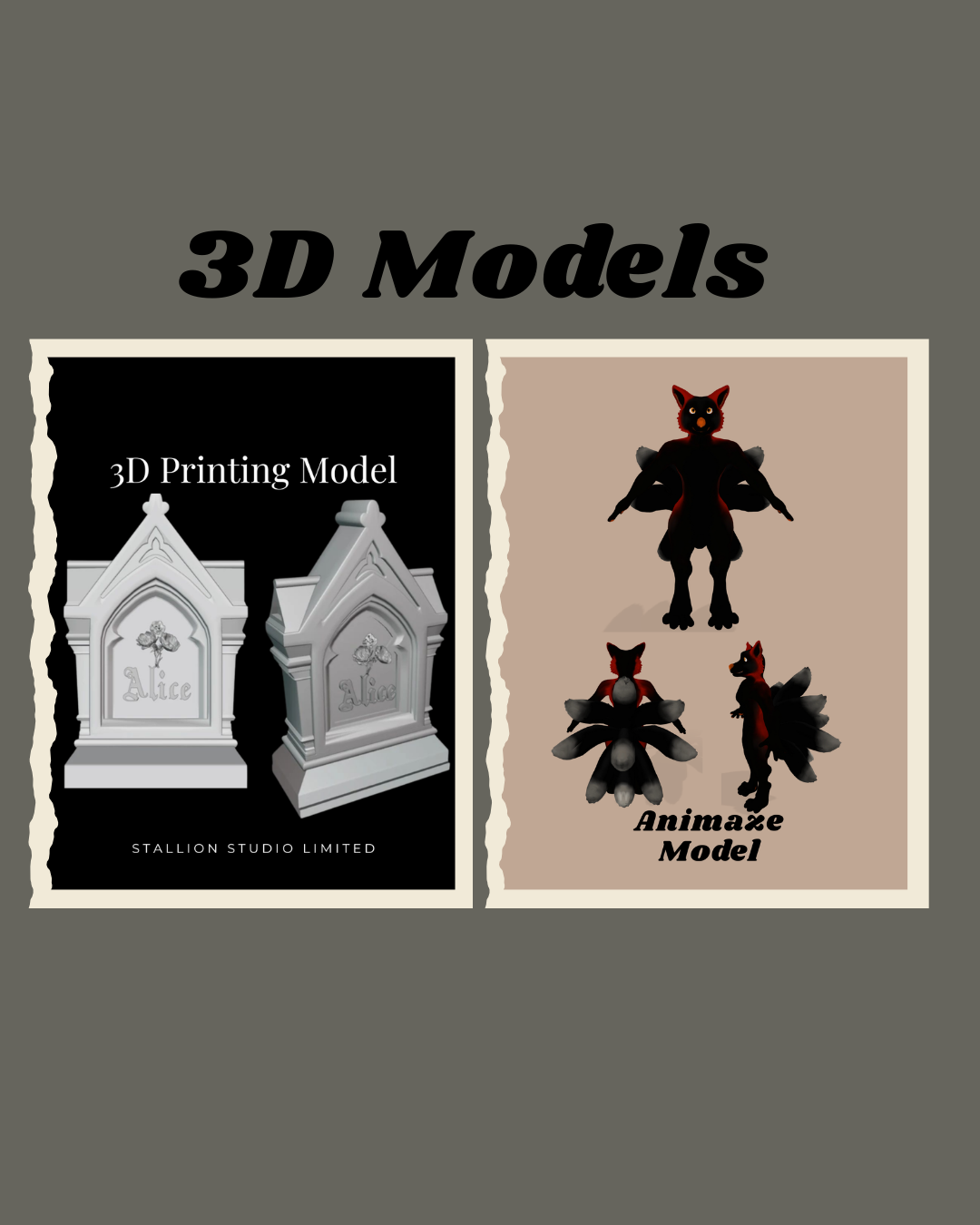 3D Printing & Animaze Model 1 3d 3d printing animaze anime bjd toys blender cartoon commission design graphic design sculpture stallion studio limited