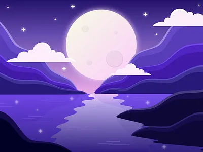4K Scene Illustration Template Pack ad animation background banner design dynamic dynamic effects illustration interactive marketing motion graphics poster program activities scene template ui