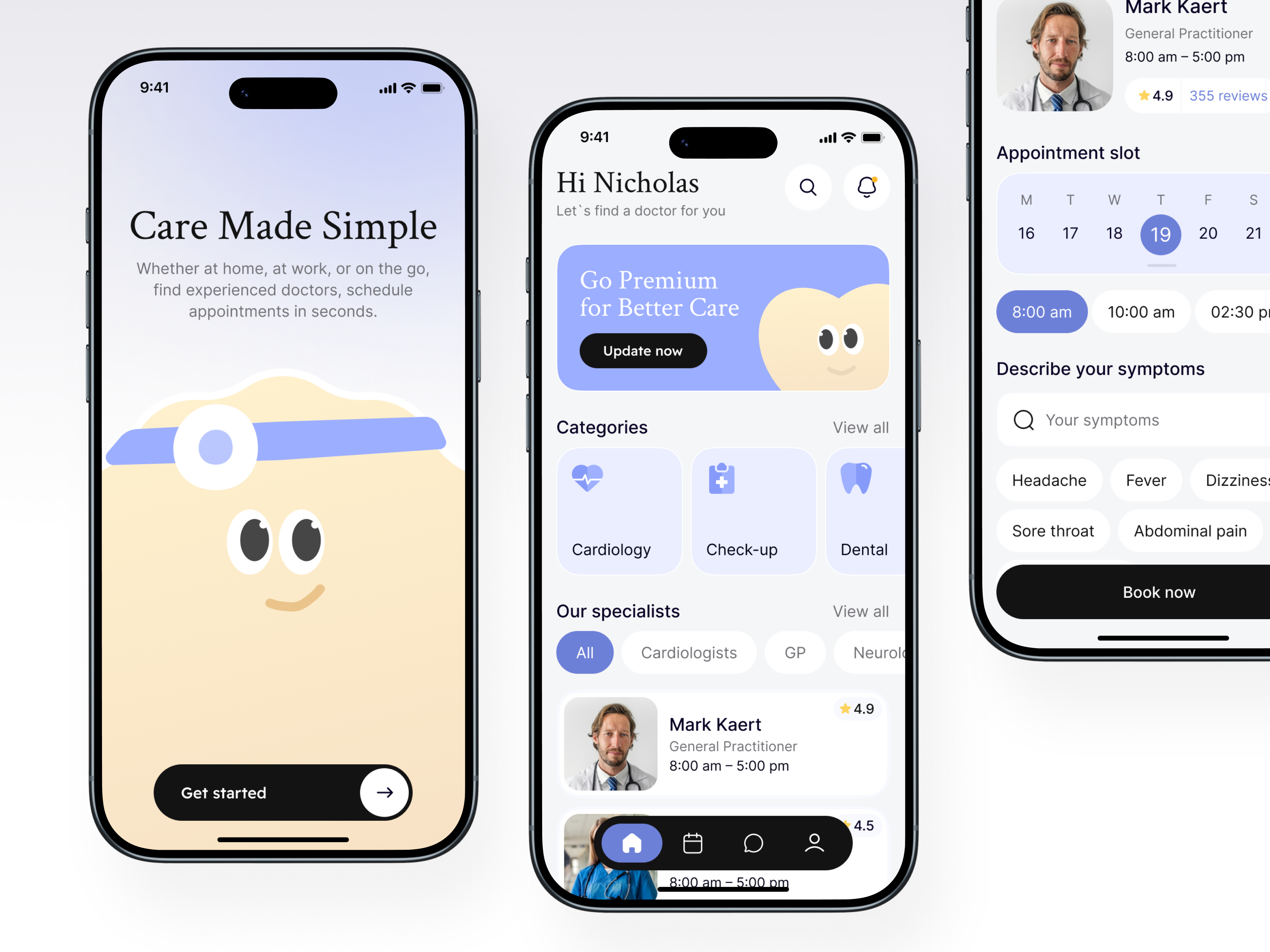 Healthcare Telemedicine Mobile App Design by Ronas IT | UI/UX Team on ...