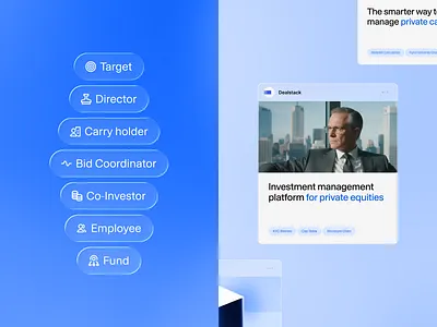 Dealstack: Assets ai branding clean design embacy graphic design identity minimal post smm