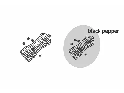 Engraving-style icon for potato chip packaging. black branding engraving etching icon illustration pen and ink pepper spices vector engraving woodcut