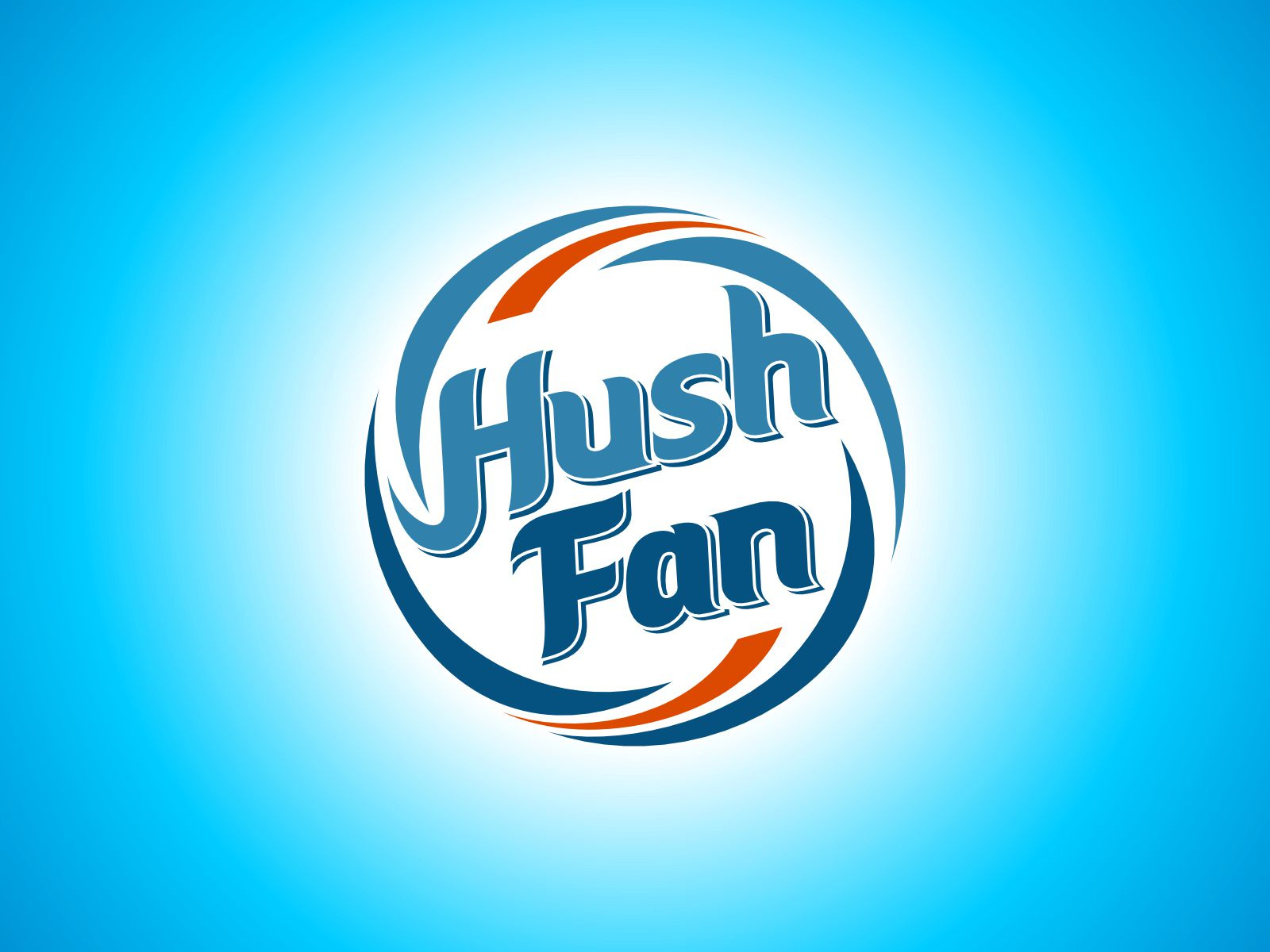 Hush Fan Logo Design branding branding design graphic design illustration logo