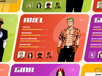 Crazy Taxi UI