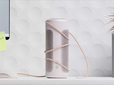 Lagrange Speaker 3d animation design logo motion graphics product design