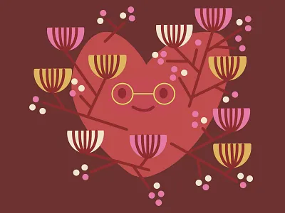 Bloom! bloom heart love valentine