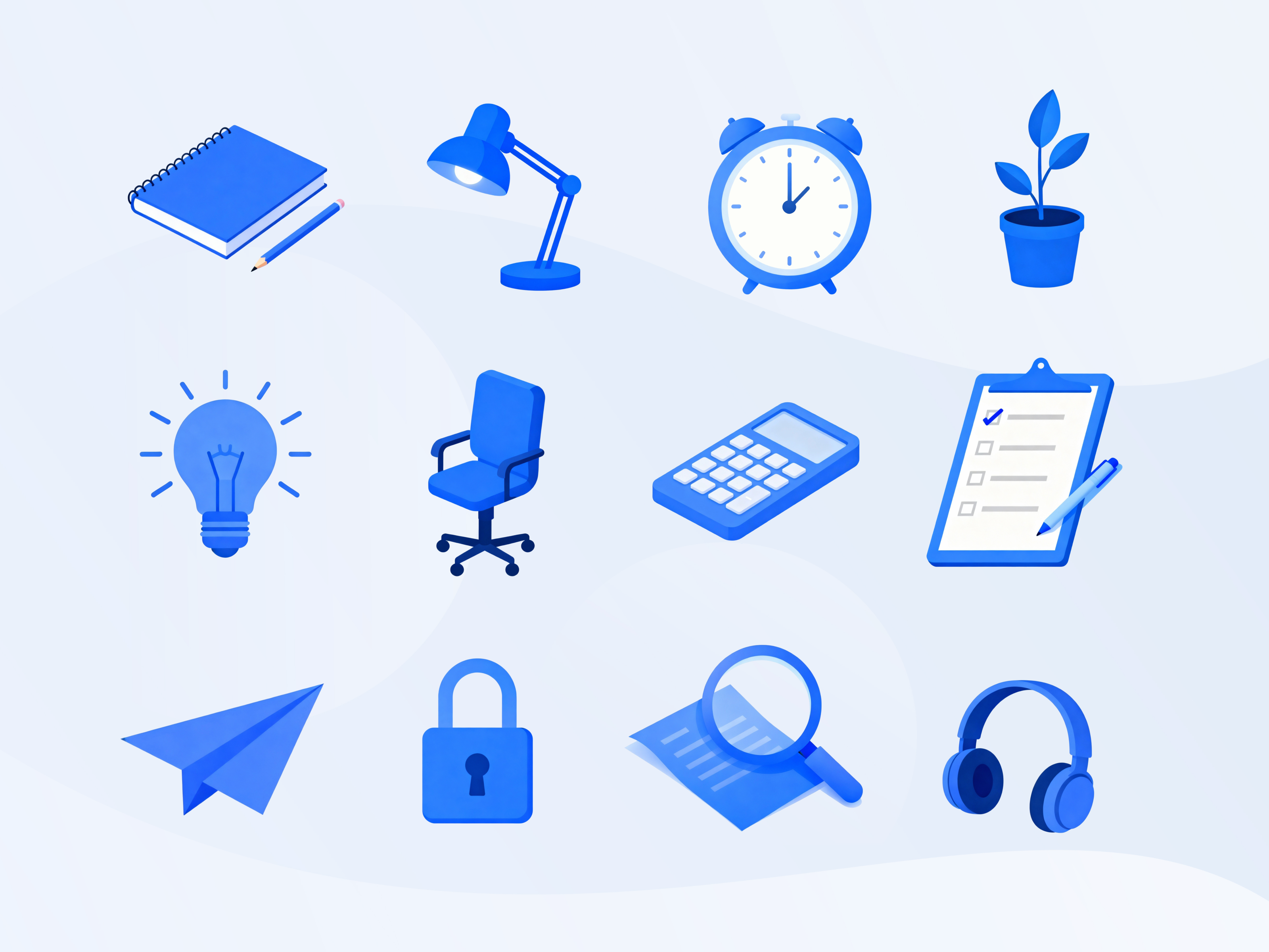Corporate Illustration System — Clean, Calm, Functional