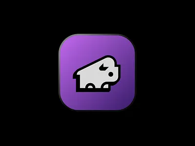 Buffalo animal animals app app icon branding buffalo bull design graphic design icon illustration illustrator logo minimal vector
