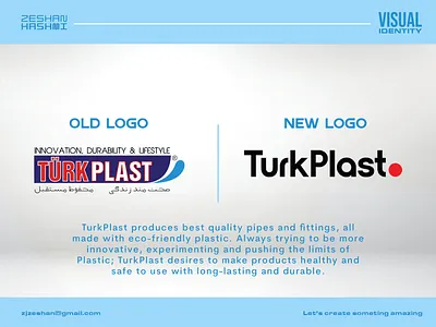 TurkPlast Branding RE-VAMP branding design graphic design logo