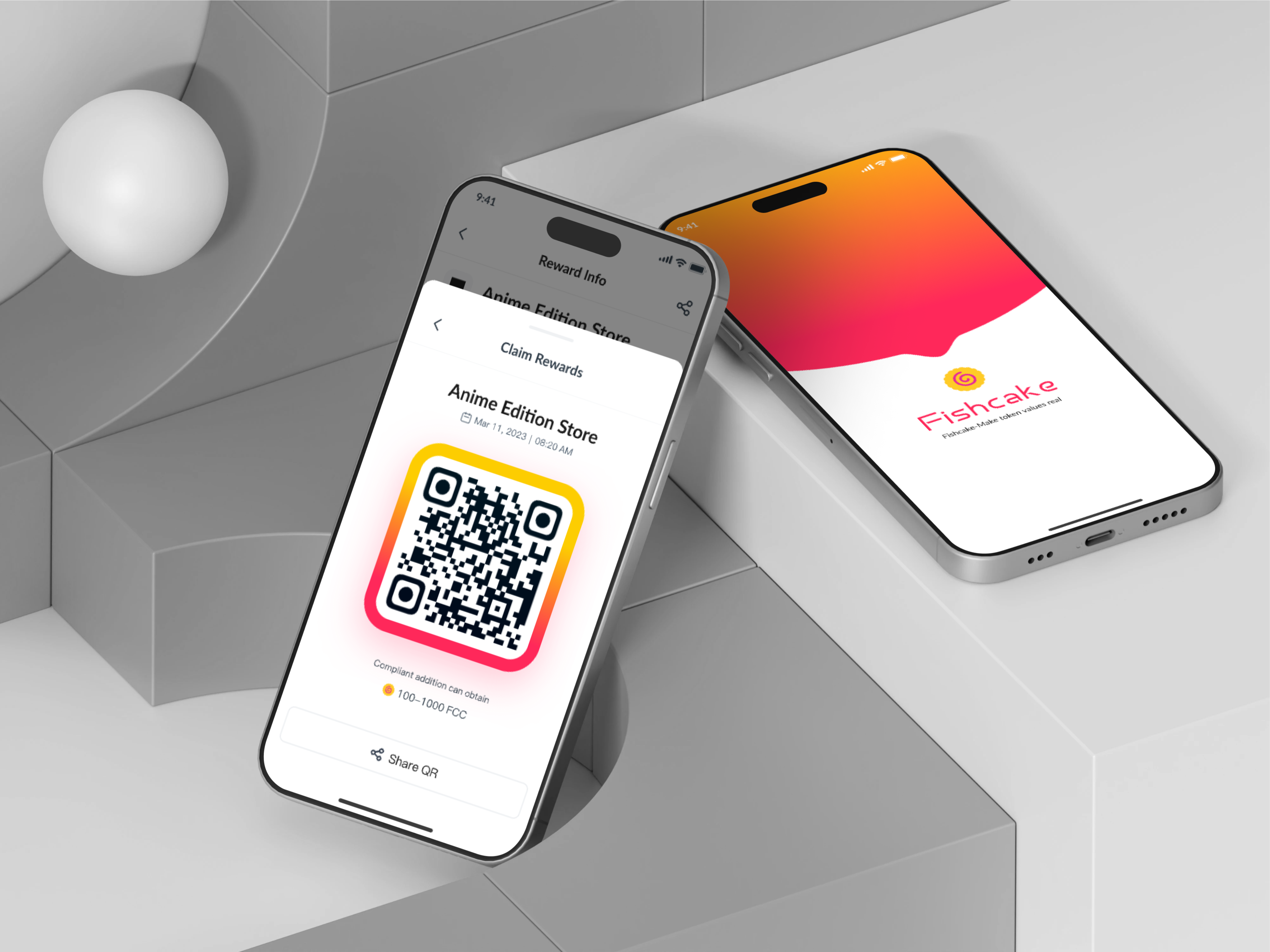 Fishcake - Web3 App app app design crypto ui uikit web3 web3.0