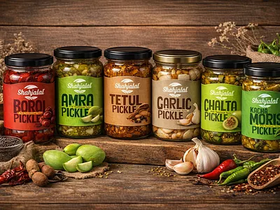 Traditional Pickle Label Design & Glass Jar Packaging boxpackaging brandingdesign cosmeticpackaging creativepackaging fmcgpackaging foodpackagingdesign labeldesign modernpackaging packagingbranding packagingdesign packagingdesigner printreadypackaging productpackaging retailpackaging shrinksleevedesign