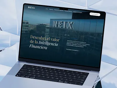 Neix - Web Design figma ui web web design website