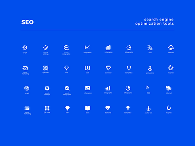 SEO Icon Set icons iconset