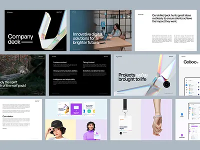 Devolfs Company Deck agency agency deck company company deck design devolfs layouts portfolio presentation ui