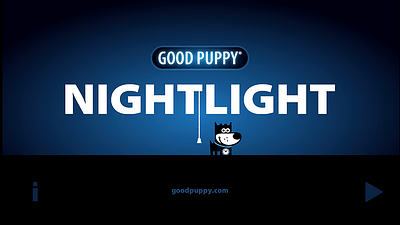 Good Puppy Nightlight android animation app development graphic design ios ui ux