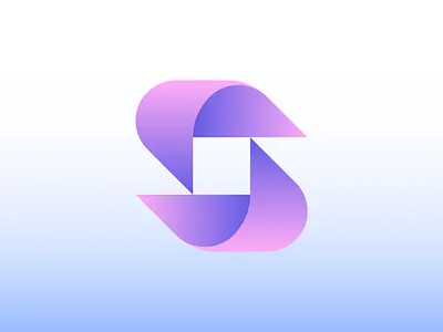 S app icon branding creative logodesign logomark logosymbol minimalist s gradient s logo s mark saas logo tech techstartup