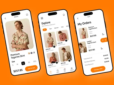 Premium Fashion Store Mobile App UI — Luxury Shopping Experience androidappdesign appinterface brandstoreapp digitalproduct ecommerceappui fashionappui fashionstoreapp figmadesign iosappdesign luxuryui mobileappdesign modernui onlineshoppingapp productdesign retailappui saasdesign shoppingapp uidesign uiuxdesign uxdesign