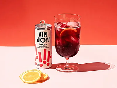 VIN JOY! SANGRIA GRAFICA ADAPTADA PARA IMPRESION + DIGITAL