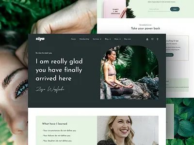 Healer & Life Coach Elementor Website Template coach coaching counselling design elementor healer heath holistic coach inspiration personal website psychology template therapy ui ux web design website wellness wellness coach wordpress