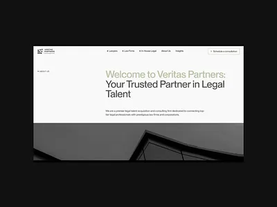 Veritas Partners – About Us Page Interaction Design about us animation business corporate design interactions law madeonwebflow office ui ux web site webdesign webflow webpage