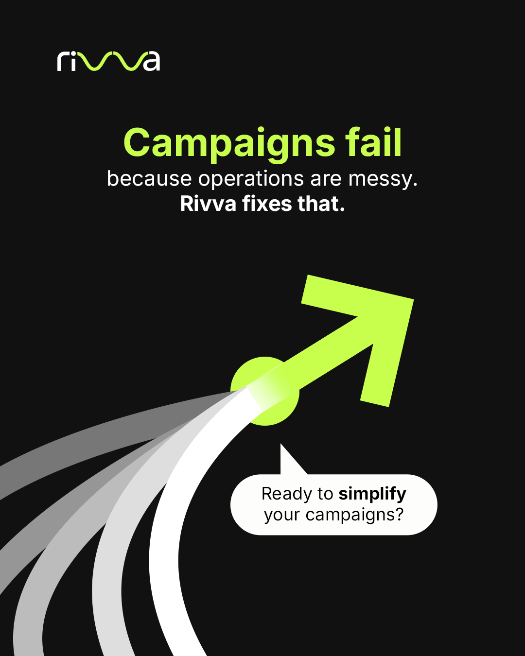 Social Media Designs for Rivva analytics creative design flyer graphic graphic design green media vector