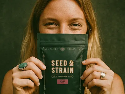 Seed & Strain Rebrand & Packaging brand guidelines brand identity brand strategy brandbook branding cannabis cannabis branding cannabis design cannabis packaging earthy graphic design label design logo design packaging packaging design print design product design rebrand style guide visual identity