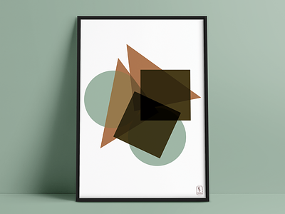 Geometric abstract abstract concept design digital painting drawing geometric illustration